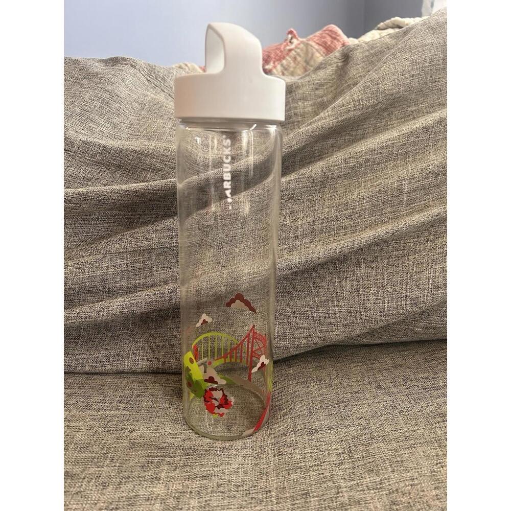 Starbucks You Are Here Collection Ohio Glass Bottle With Lid 18.5 oz - Picture 5 of 9